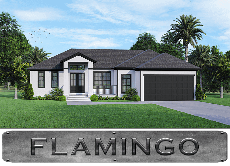 Flamingo-Button Flamingo Model
